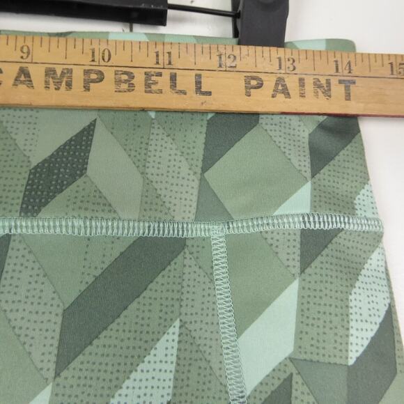 Patagonia Performance Leggings Womens SZ M Geometric Pattern Yoga Gym Stretch - Picture 3 of 13